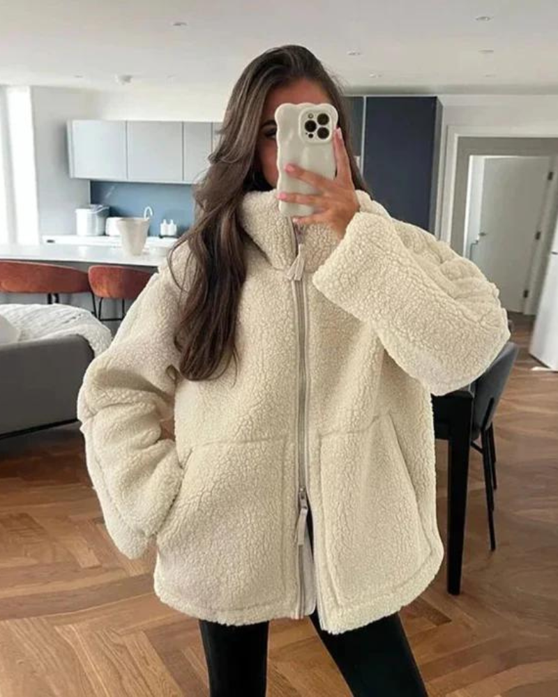 PENELOPE - STYLISH TEDDY JACKET