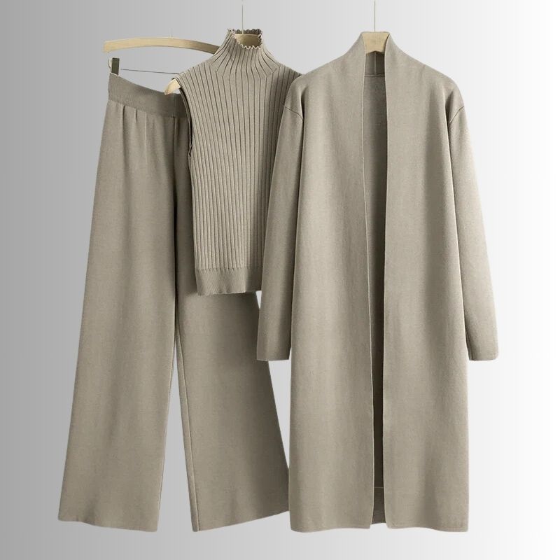 Aubrey™ | 3-Piece Elegant Knit Lounge Set