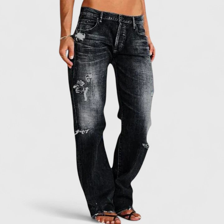 Shirley™ | Elegant Wide-Leg Jeans