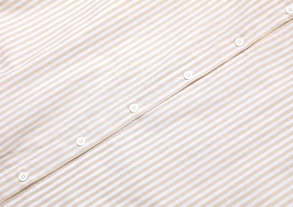Stripe™ | Long Sleeve Shirt Dress