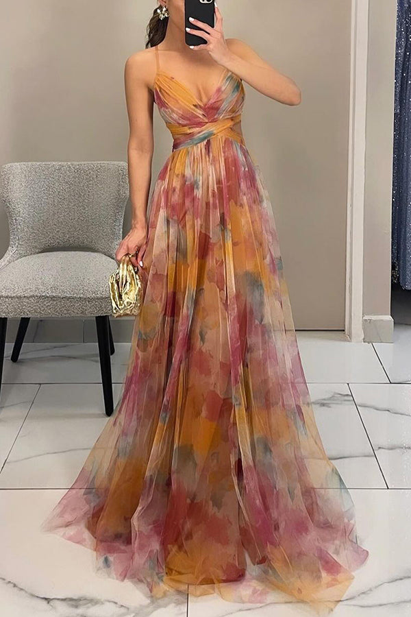 Isla™ | Classic Floral Midi Dress
