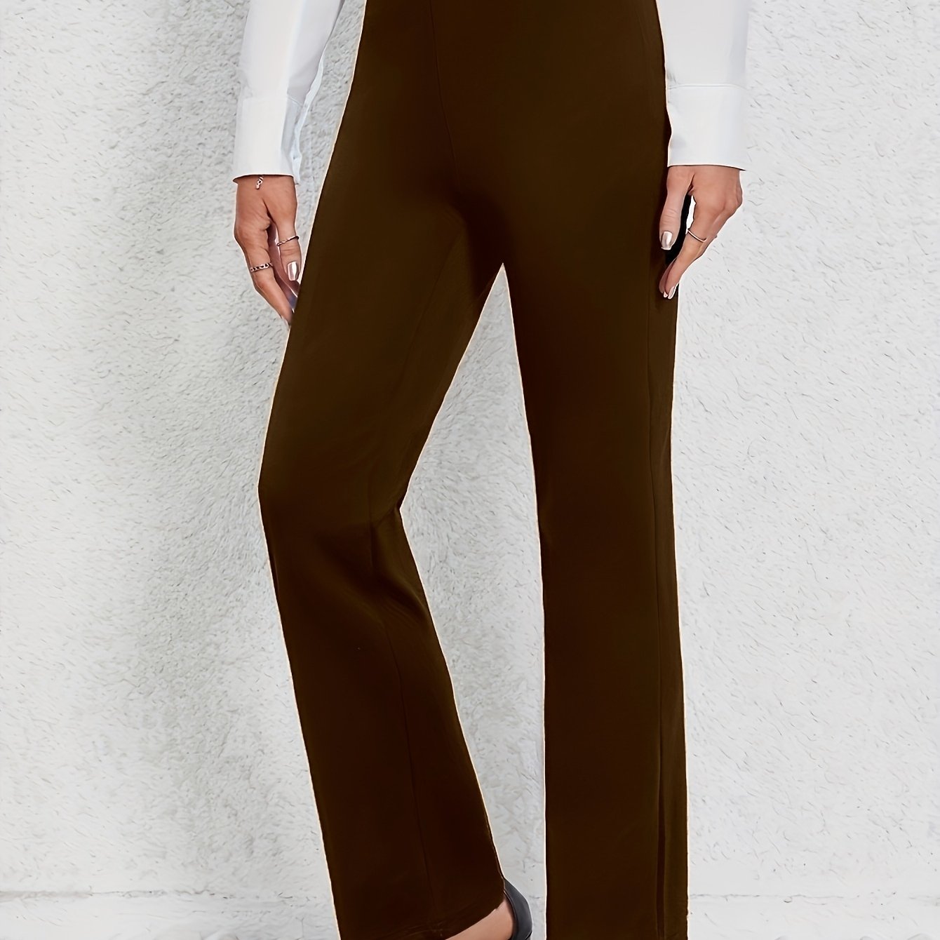 Amy™ | Straight-Leg Stretch Trousers