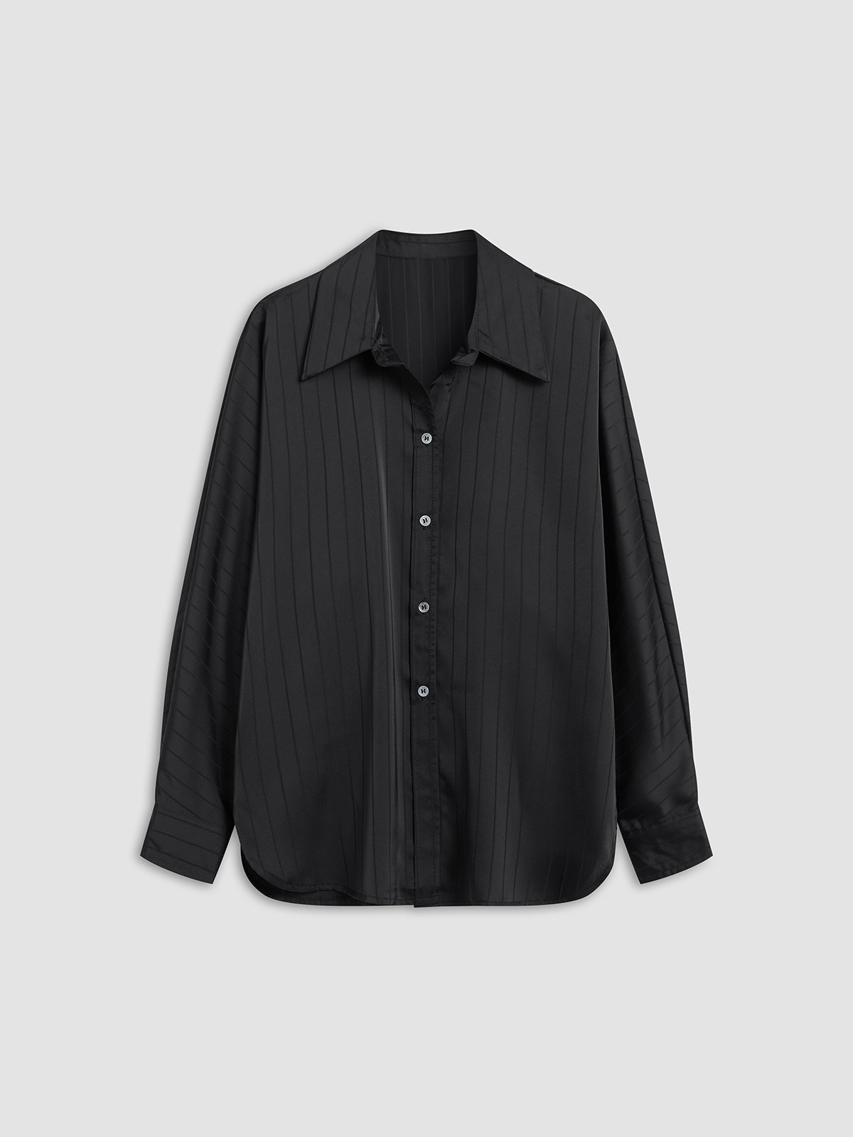 Charlotte™ | Oversized Button Up Collared Shirt