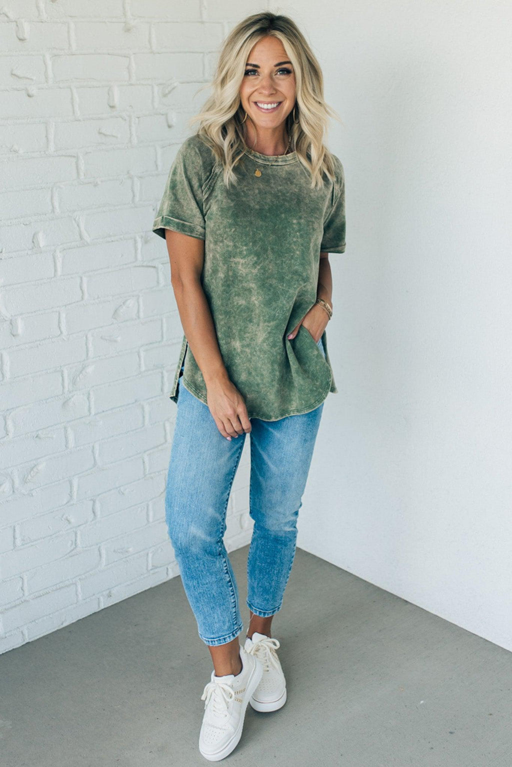 French Terry™ | Acid Wash Top
