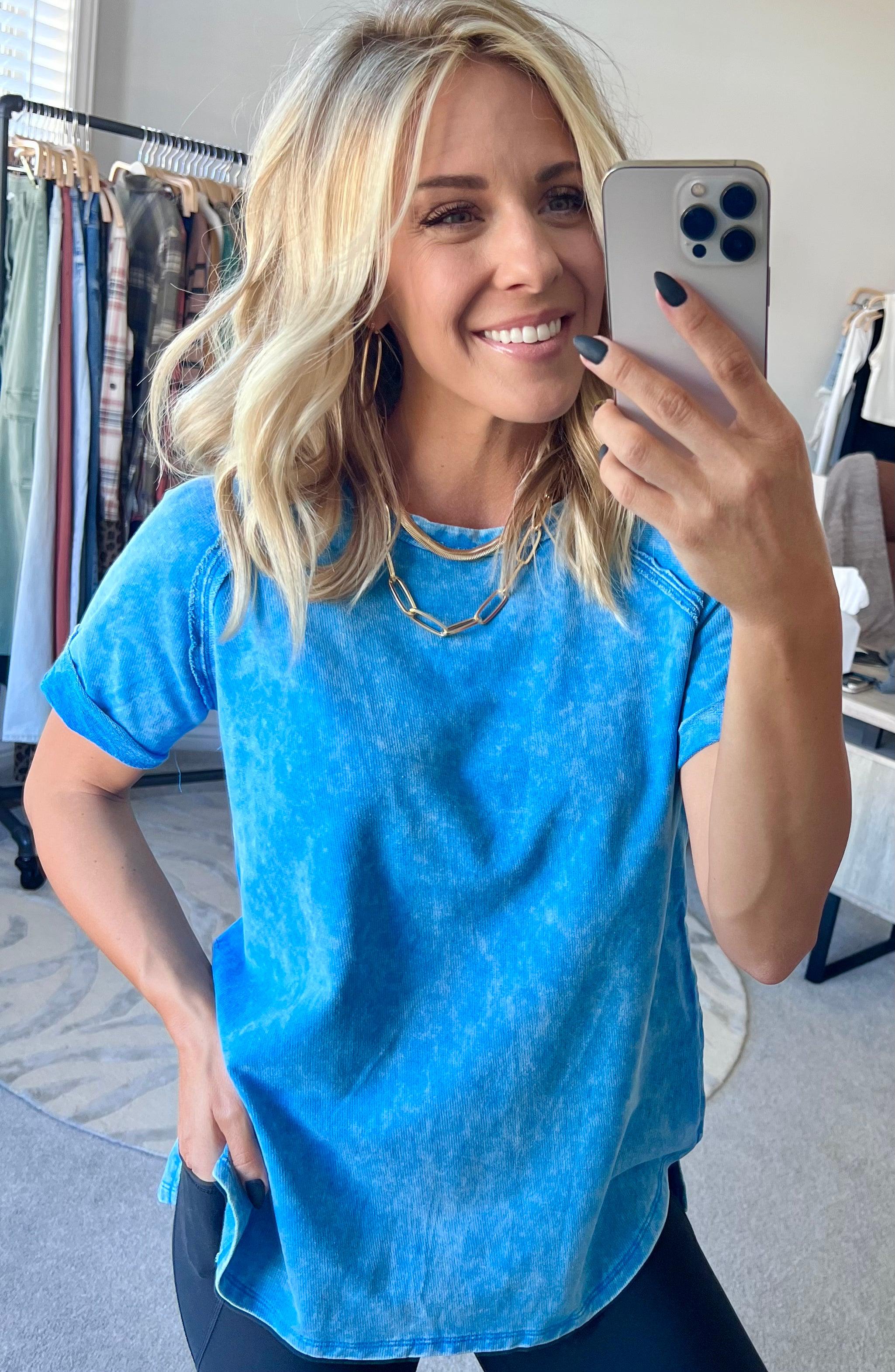 French Terry™ | Acid Wash Top