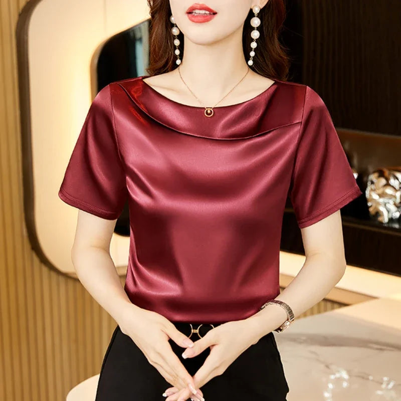 Mia™ | Satin Shirt