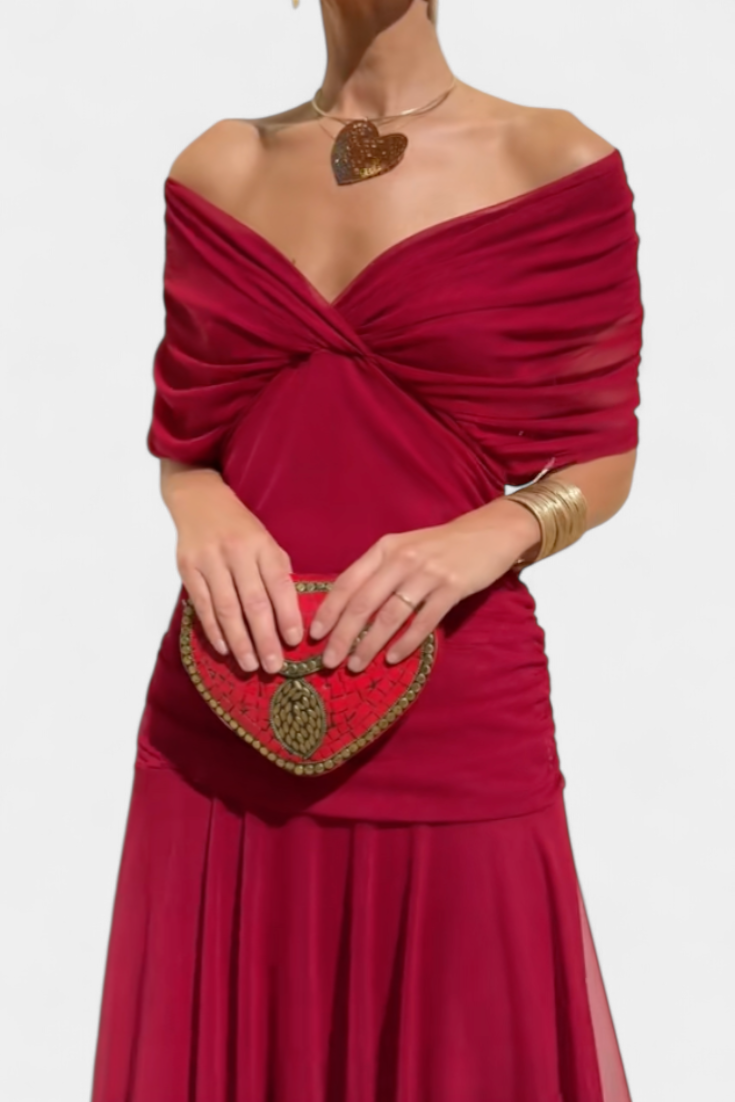 Alondra™ | Elegant Floral V-Neck Dress