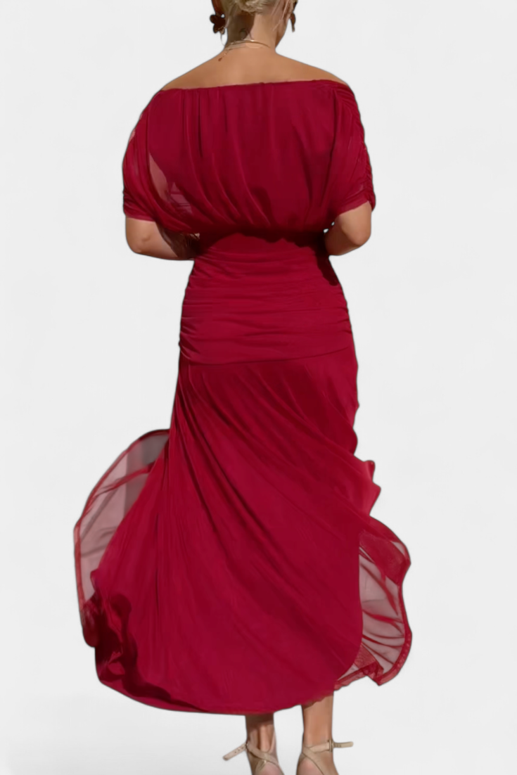 Alondra™ | Elegant Floral V-Neck Dress