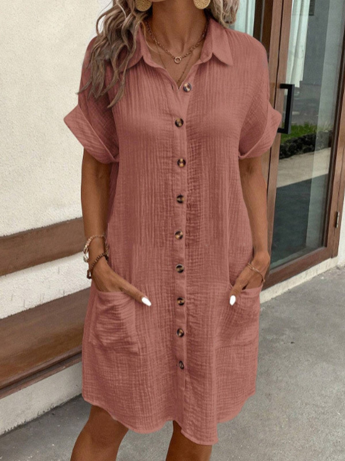 Brooklyn™ | Elegant Polo Midi Dress
