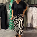 Karen™ | Women's Knot Blouse (Midi Skirt Set)